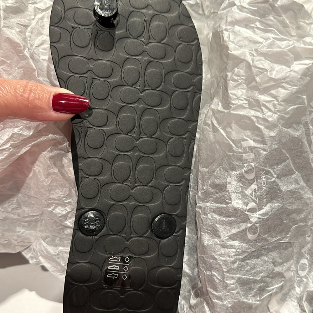 Nwt Coach Abbigail star sandals - Picture 9 of 9